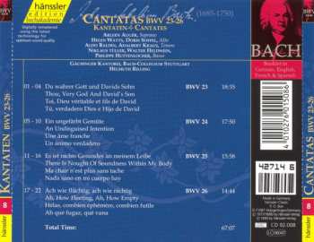 CD Johann Sebastian Bach: Cantatas vol 8 BWV 23-26 398153