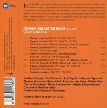 7CD Johann Sebastian Bach: Bach Great Cantatas 47620