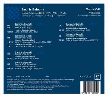 3CD Johann Sebastian Bach: Bach In Bologna 349238