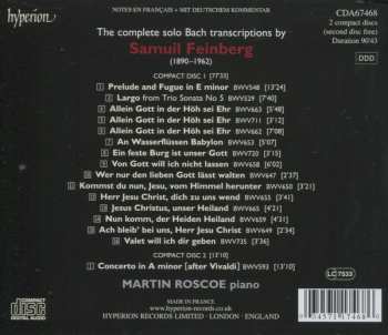 2CD Johann Sebastian Bach: Bach Piano Transcriptions - 4 351150