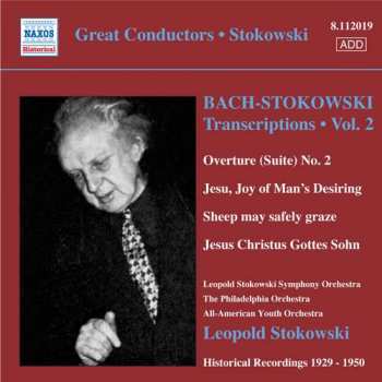 Album Johann Sebastian Bach: Bach-Stokowski Transcriptions • Vol. 2