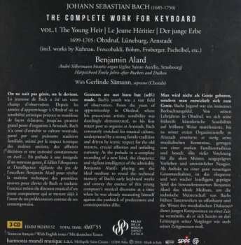 3CD/Box Set Johann Sebastian Bach: The Complete Works For Keyboard 1: The Young Heir 476630