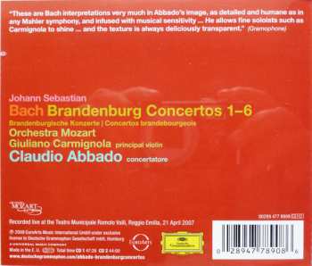 2CD Johann Sebastian Bach: Brandenburg Concertos 1–6 5751