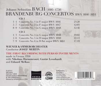 2CD Johann Sebastian Bach: Brandenburg Concertos 5750