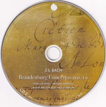 2CD Johann Sebastian Bach: Brandenburg Concertos 105733