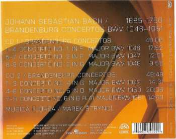 2CD Johann Sebastian Bach: Brandenburg Concertos BWV 1046-1051 / Complete  5749