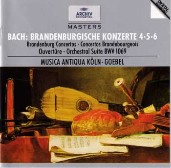 Album Johann Sebastian Bach: Brandenburgische Konzerte 4 • 5 • 6
