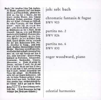 Album Johann Sebastian Bach: BWV 903, 826, 830