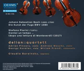 2CD Johann Sebastian Bach: Cantai (Die Kunst Der Fuge / Cantai Un Tempo) 328156