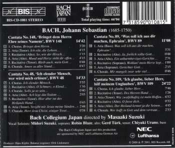 CD Johann Sebastian Bach: Cantatas 14 : BWV 48 Ich Elender Mensch - BWV 89 Was Soll Ich Dir Machen - BWV 109 Ich Glaube, Lieber Herr - BWV 148 Bringet Dem Herrn 149593