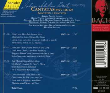 CD Johann Sebastian Bach: Cantatas BWV 126-129 293185