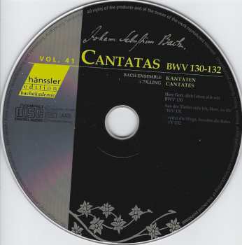 CD Johann Sebastian Bach: Cantatas BWV 130 - 132 174968
