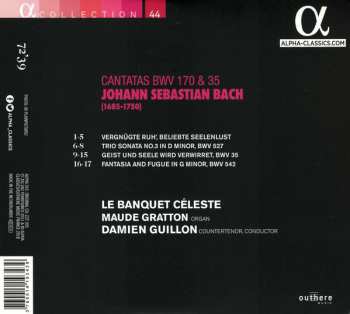 CD Johann Sebastian Bach: Cantatas BWV 170 & 35 301666