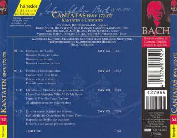 CD Johann Sebastian Bach: Cantatas BWV 172 - 175 291041
