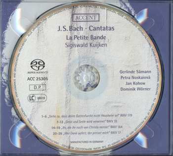 SACD Johann Sebastian Bach: Cantatas BWV 179 - 35 - 164 -17 ›Geist Und Seele Wird Verwirret‹ 318627