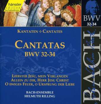 Album Johann Sebastian Bach: Cantatas BWV 32-34