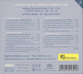 SACD Johann Sebastian Bach: Cantatas BWV 56-180-98-55 - "Ich Will Den Kreuzstab Gerne Tragen" 119656