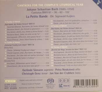 SACD Johann Sebastian Bach: Cantatas BWV 61 - 36 - 62 - 132 ›Nun Komm, Der Heiden Heiland‹ 291099