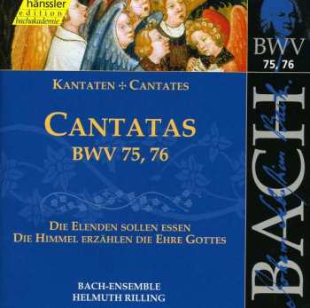 Album Johann Sebastian Bach: Cantatas BWV 75, 76