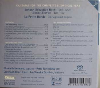 SACD Johann Sebastian Bach: Cantatas BWV 82 - 178 - 102 ›Ich Habe Genug‹ 314506