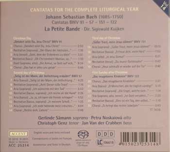 SACD Johann Sebastian Bach: Cantatas BWV 91 - 57 - 151 - 122 ›Weihnachts-Kantaten‹ 310592