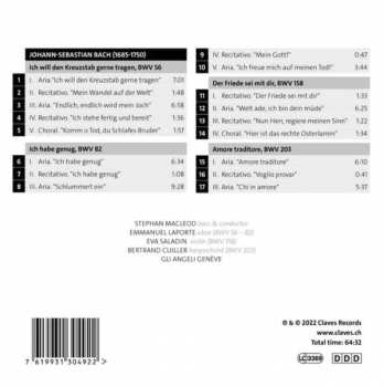 CD Johann Sebastian Bach: Cantatas For Bass 309744