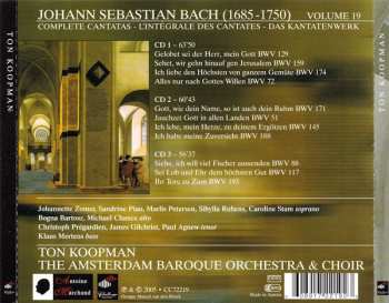 3CD Johann Sebastian Bach: Cantatas Vol. 19 369583