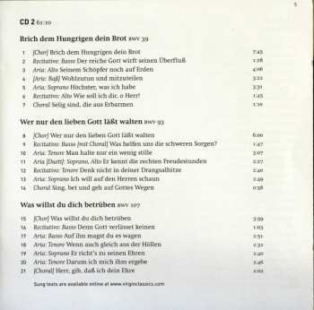 2CD Johann Sebastian Bach: Cantatas 39, 73, 93, 105, 107, 131 47666
