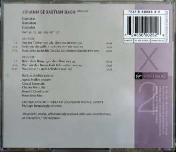 2CD Johann Sebastian Bach: Cantatas 39, 73, 93, 105, 107, 131 47666