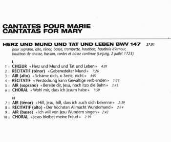 SACD Johann Sebastian Bach: Cantates 147 - 82 - 1 / Marie De Nazareth 328694
