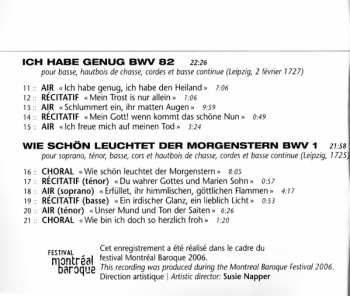SACD Johann Sebastian Bach: Cantates 147 - 82 - 1 / Marie De Nazareth 328694