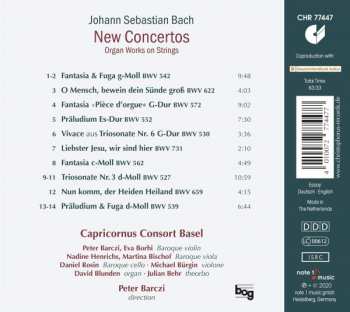 CD Johann Sebastian Bach: New Concertos 433995
