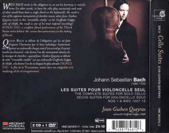 2CD/DVD Johann Sebastian Bach: Cello Suites DIGI 104387