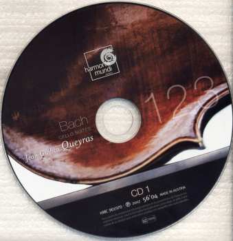 2CD/DVD Johann Sebastian Bach: Cello Suites DIGI 104387