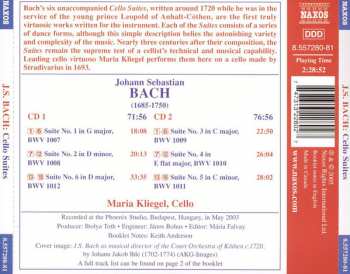 2CD Johann Sebastian Bach: Cello Suites (Complete) 127083