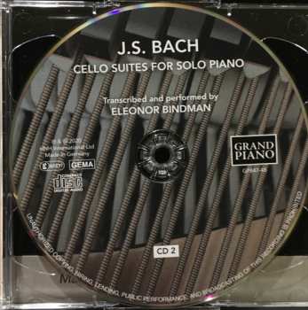 2CD Johann Sebastian Bach: Cello Suites For Solo Piano 331895