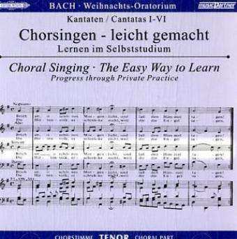 CD Johann Sebastian Bach: Chorsingen Leicht Gemacht: Bach, Weihnachtsoratorium Bwv 248 146794