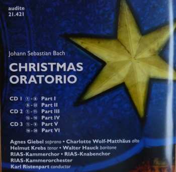 3CD Johann Sebastian Bach: Christmas Oratorio 116745
