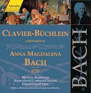 2CD Johann Sebastian Bach: Clavier-Büchlein For / Für / Pour Anna Magdalena Bach 1725 419601