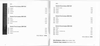 2CD Johann Sebastian Bach: Clavier Sonaten Mit Obligater Violine, BWV 1014-1019 306200