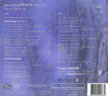 2CD Johann Sebastian Bach:  Clavier-Übung III 338007