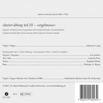 2CD Johann Sebastian Bach: Clavierübung Teil III 328244