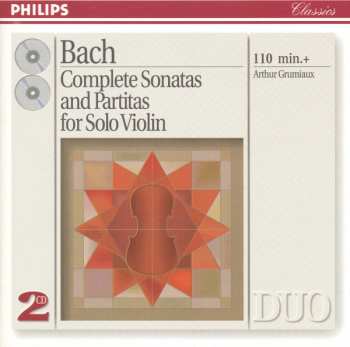 2CD Johann Sebastian Bach: Complete Sonatas And Partitas For Solo Violin 426779