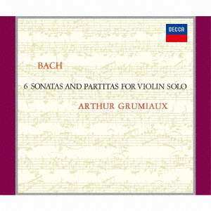 2SACD Johann Sebastian Bach: 6 Sonatas & Partitas For Violin Solo LTD 473550