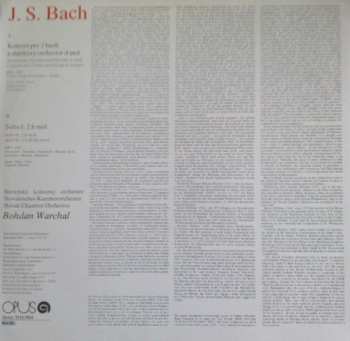 LP Johann Sebastian Bach: Concerto For 2 Violins BWV 1043 • Suite No. 2 BWV 1067 140462