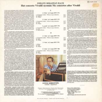 LP Johann Sebastian Bach: Concertos After Vivaldi 524692