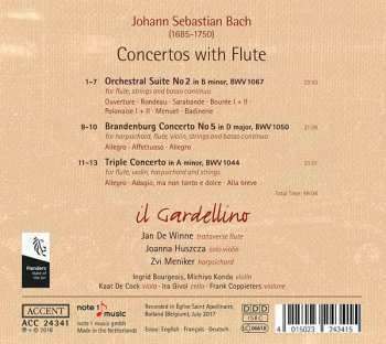 CD Johann Sebastian Bach: Concertos With Flute 183934
