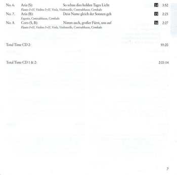 2CD Johann Sebastian Bach: Congratulatory And Hommage Cantatas (BWV 30a, 36c, 36b, 134a, 173a)