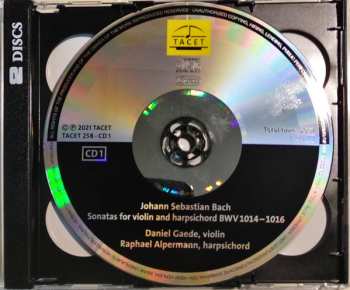 2CD Johann Sebastian Bach: Sonatas For Violin And Harpsichord BWV 1014 – 1019 473675
