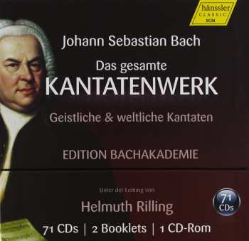72CD/Box Set Johann Sebastian Bach: Das Gesamte Kantatenwerk - The Complete Cantatas 118822